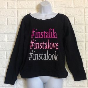 #instalike #instalook #instalove light‎ sweatshirt